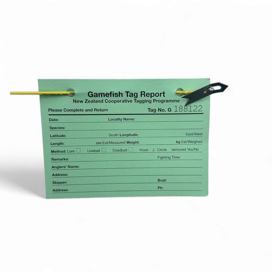 Stainless steel dart tags - pack of 5. MAXIMUM 20 tags per order